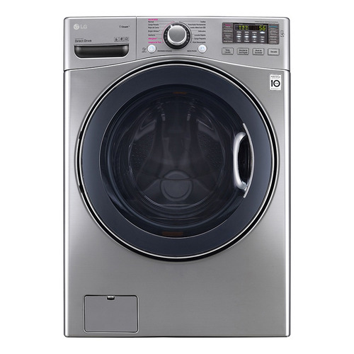 Lavasecadora automática LG TWINWash WD22VVS6 inverter plateada 20kg 220 V