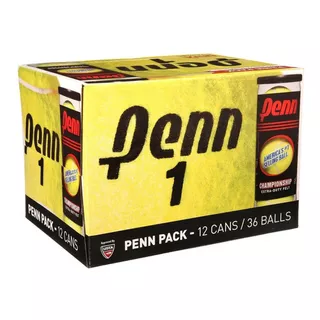 Pelota De Tenis Penn 1 Caja 12 Botes 36 Pelotas