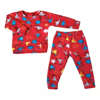 Conjunto Infantil Bebê Soft Roupa Inverno Frio Quentinho