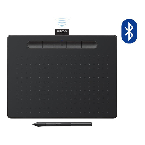 Tableta digitalizadora Wacom Intuos M  CTL-6100WL con Bluetooth  black