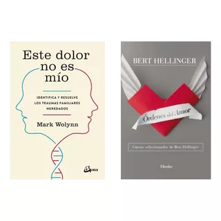 Dolor No Es Mio + Ordenes Amor - Wolynn Hellinger - 2 Libros