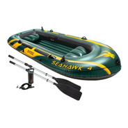 Bote Inflable Intex Seahawk 4 Set 68351 Cuotas