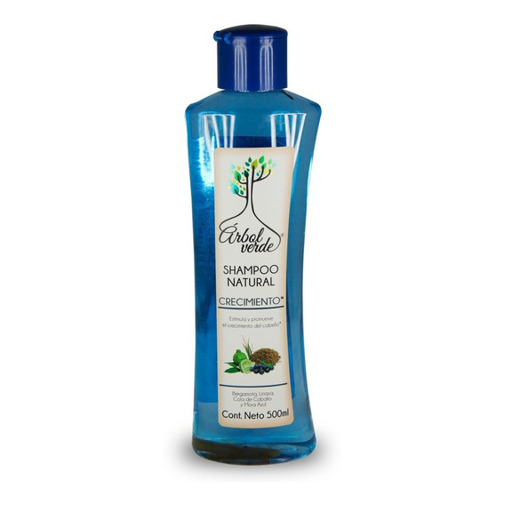  Shampoo Bergamota Natural Y Mora Azul 500ml