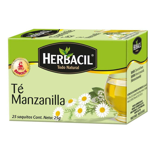 Té Herbacil De Manzanilla 25g