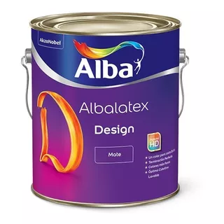 Albalatex Design Pintura Látex Colores 4 Lts  | Giannoni