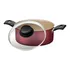Cazuela roja de 22 cm y 3,7 litros con tapa 20261722 Tramontina
