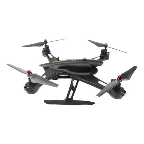 Drone FQ777 FQ02W com c mera HD black 1 bateria MercadoLivre