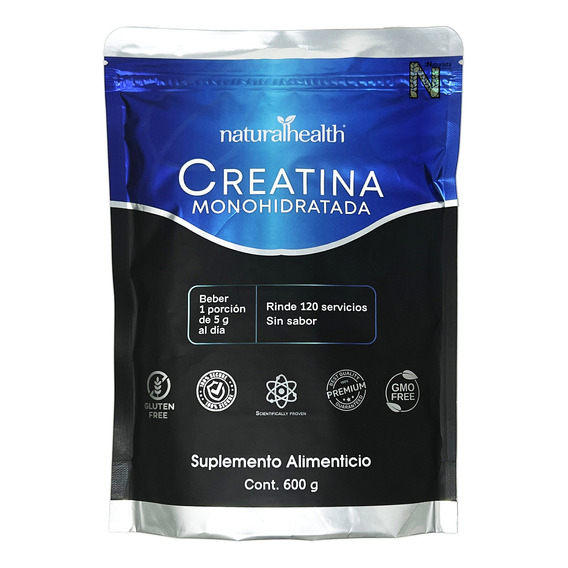 Monohidrato De Creatina (600 G) Naturalhealth Premium