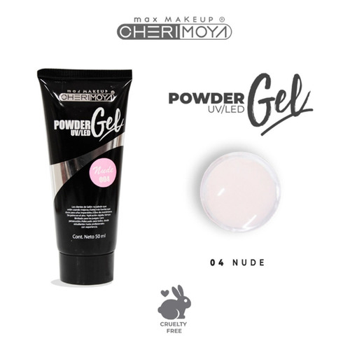 Polygel Powder Gel Acrygel Cherimoya Uv/led 50ml Colores Color Nude