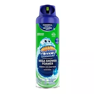 Scrubbing Bubbles Mega Shower Foamer Limpa Banheiro 708 G