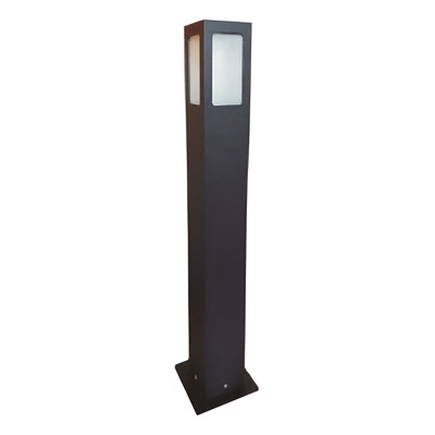 Baliza Columna 8060 1xe27 60cm Negro  Negro