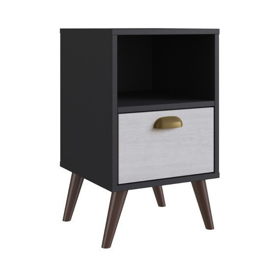 Mesa De Luz Living Dormitorio 1 Cajon Auxiliar Mesita