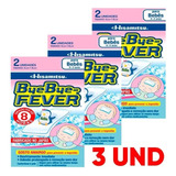 Kit 3 Adesivo Bye Bye-fever Para Bebês Dura 8hs C/2 Un Febre