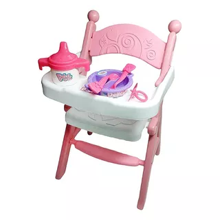 Silla De Bebé, Sillita Comer, Juguete, Para Reborn Y Bebotes