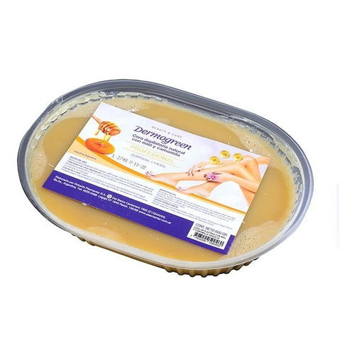 Cera Depilatoria Natural C/ Miel Y Camomilla Bandeja X800g