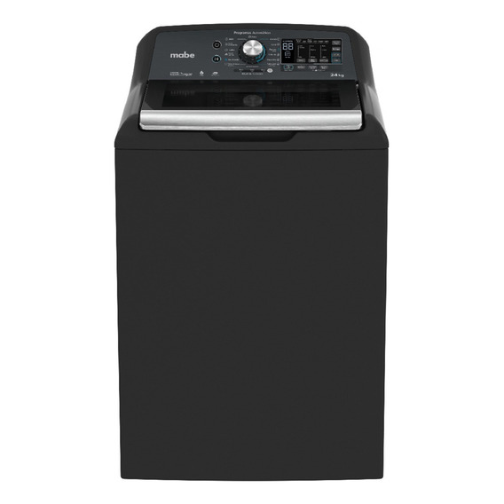 Lavadora automática Mabe LMH74201WDAB1 negra 24kg 127 V