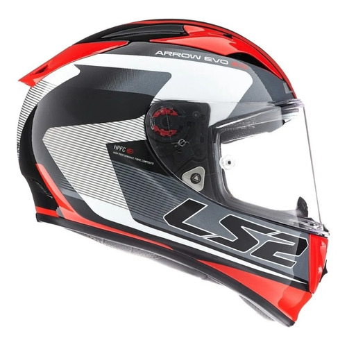 Casco Moto Pista Integral Ls2 Ff323 Arrow R Evo Compete Tamaño del casco M