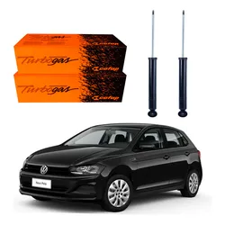  Par Amortecedor Traseiro Polo 1.0 Mpi 1.6 Msi 2017 A 2023