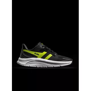 Zapatilla Gola Hombre Veris Tempo Running Negro/verde