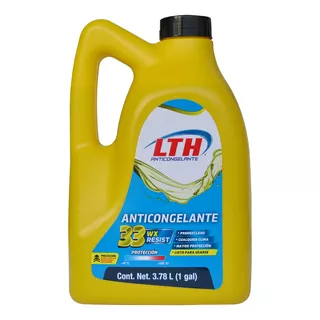 Anticongelante Amarillo Premezclado 33wx Listo Para Usar Lth