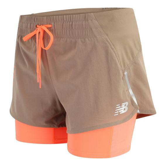 Short New Balance De Dama - Impact Run - Ws21271ms