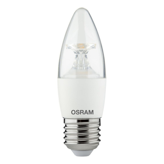 Lámpara Led Osram Vela 4w Dimerizable E27 Cálida Por