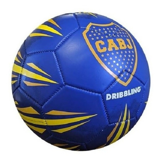 Balón De Futbol Boca Jr N°5 Drb Pelota- Juego Entrenamiento