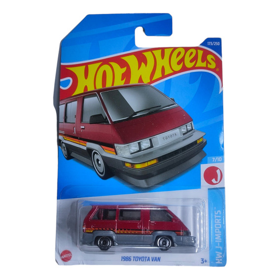 Hot Wheels Coleccion Retro 1986 Toyota Van Familiar Importad