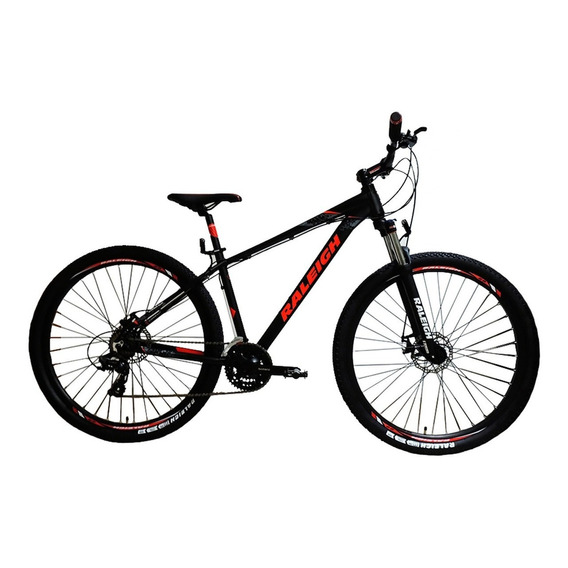 Bicicleta Mountain Bike Raleigh Mojave 2.0 Shimano Rodado 29 Color Negro/Rojo Tamaño del cuadro 21