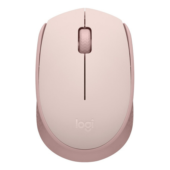 Mouse Raton Inalámbrico Logitech M170 Optico Rosa