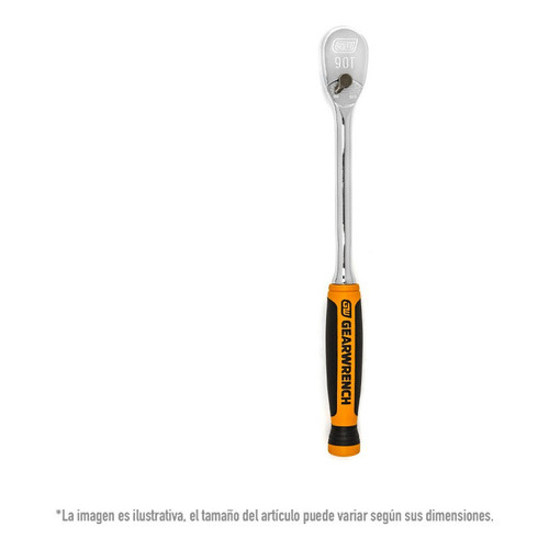 Matraca 1/4 PLG Acojinada Larga 90d Gearwrench 81029t 8 PLG