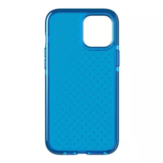 Funda Tech 21 Evo Check Para iPhone 12 Pro Max Color Azul Marino