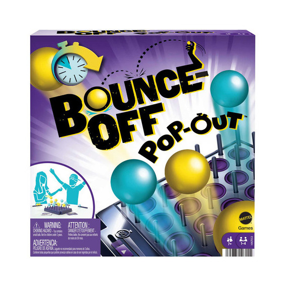 Mattel Games Juego De Mesa Bounce-off Pop Out