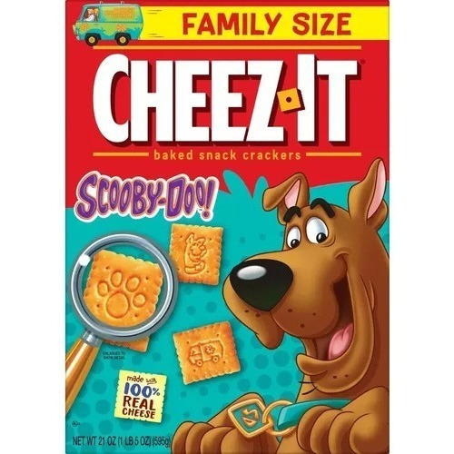 Cheez-it Scooby-doo! Galletas De Queso Orig 21 Oz 595gr