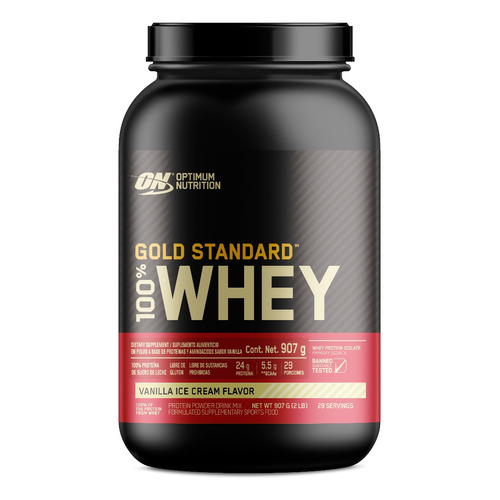 Optimum Nutrition 100% Whey Gold Standard 2 Lbs Sabor Vainilla