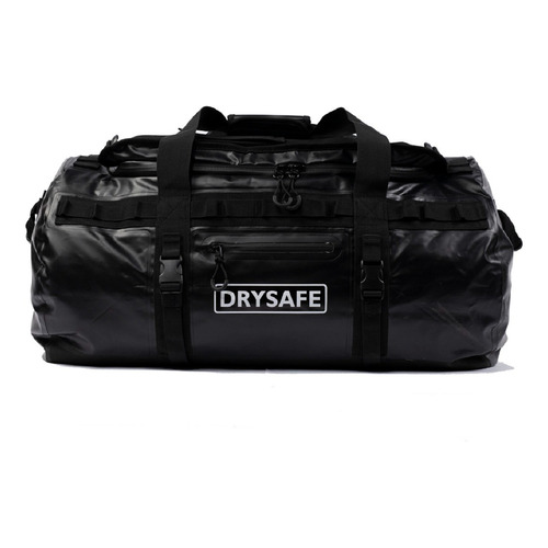 Bolso Mochila 80 L Impermeable Camping Trekking - Drysafe N Color Negro