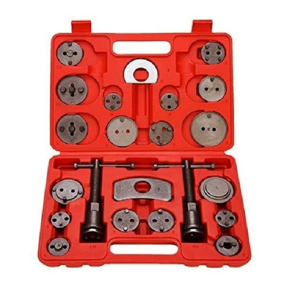 Kit Compresor Extractor Prensa Caliper Freno Auto 22 Pcs