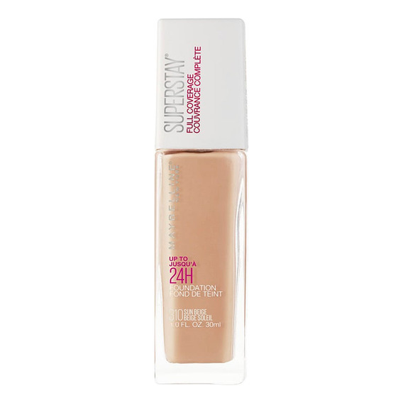 Base Líquida Maybelline Superstay Full Coverage Sun Beige X 