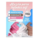 Mezcla Helados Soft Desarrollada En Italia, Uso Reposteria.