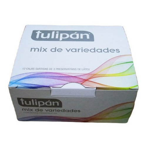 Tulipán Preservativos Surtidos 12 Cajitas X 3