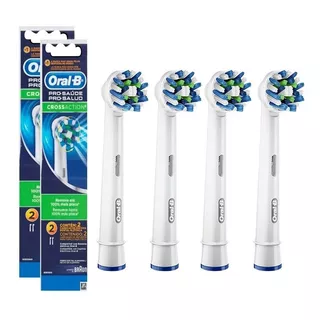 Refil Escova Eletrica Cross Action Com 4 Un -oral-b - Frete 