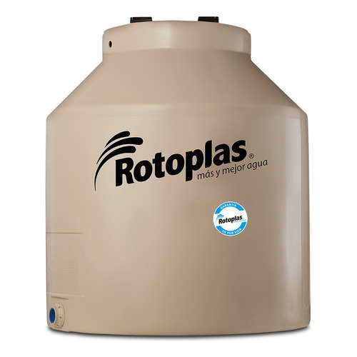 Tanque de agua Rotoplas 400L Cuatricapa vertical polietileno + Valvula Y Flotante