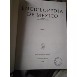 Enciclopedia De México 13 Tomos (es De 14 Falta El 13) Direc