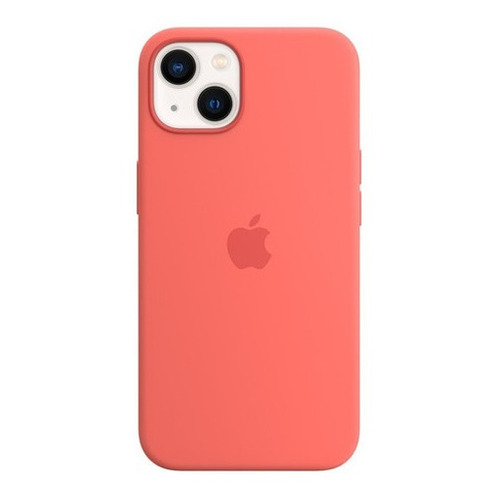 Funda Apple De Silicona Con Magsafe Para El iPhone 13 Coral Pomelo Rosa