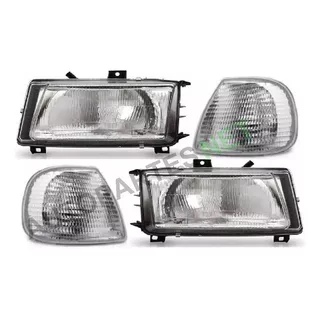 Juego X 2 Optica Vw Polo Caddy 96 97 98 99 00  Fitam + Faros