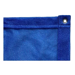 Tela Sombrite Azul 80% - 2,2m X 4,1m Bainha E Ilhós 50cm  