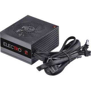 Fonte Atx 750w Real Electro V2 Series 80 Plus Bronze Pcyes - Cor Preto 100v/240v