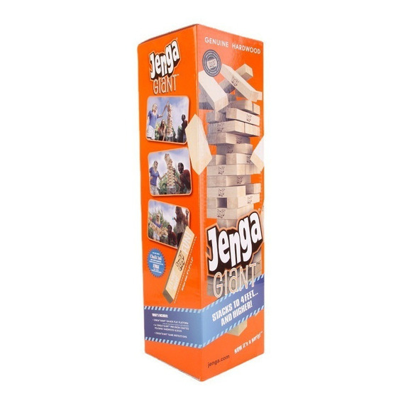 Juego De Jenga Clásico De Bloques De Madera