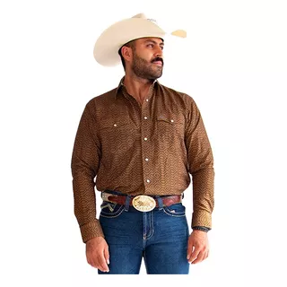 Camisa Vaquera Denver Native Brown