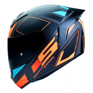 Casco Integral Ls2 Ff352 Evo Naranja Matte / Mica Tinteada